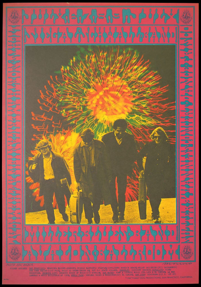 Item #5825] Original Concert Poster: Miller Blues Band, Siegal Schwall Band (July 6-9, 1967)....