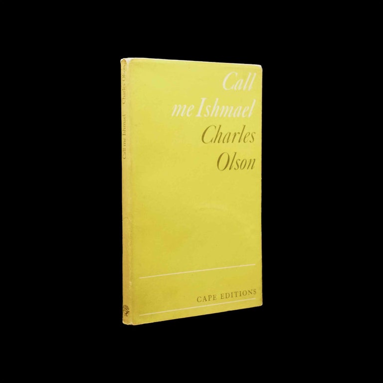 Call Me Ishmael A Study Of Melville Charles Olson First UK call-me-ishmael-a-study-of-melville-charles-olson-first-uk