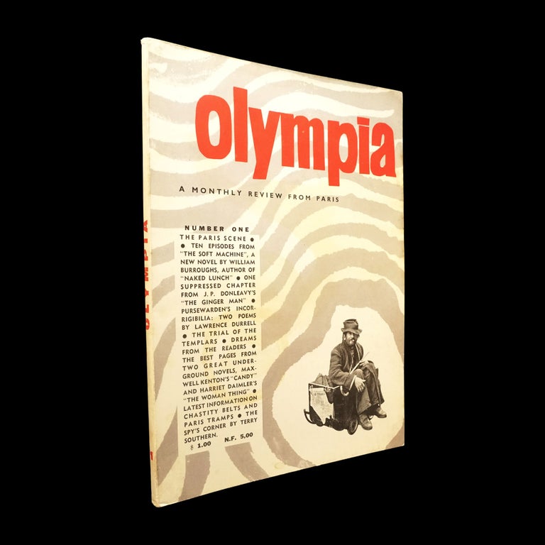 [Item #5877] Olympia: A Monthly Review from Paris, No. 1. William S. Burroughs, Henry Crannach, J. P. Donleavy, Lawrence Durrell, Terry Southern.