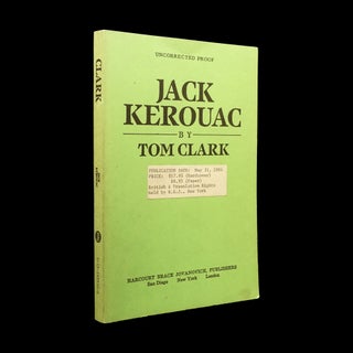 Jack Kerouac (Uncorrected Proof