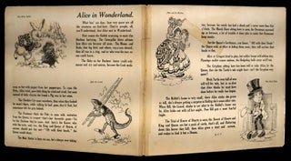 Alice in Wonderland Panorama with Movable Pictures