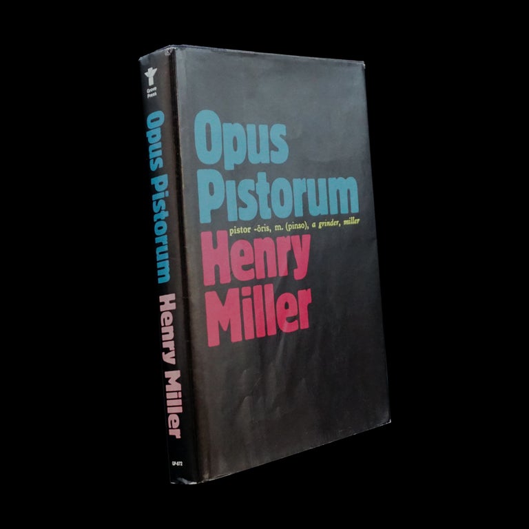 Item #6101] Opus Pistorum. Henry Miller