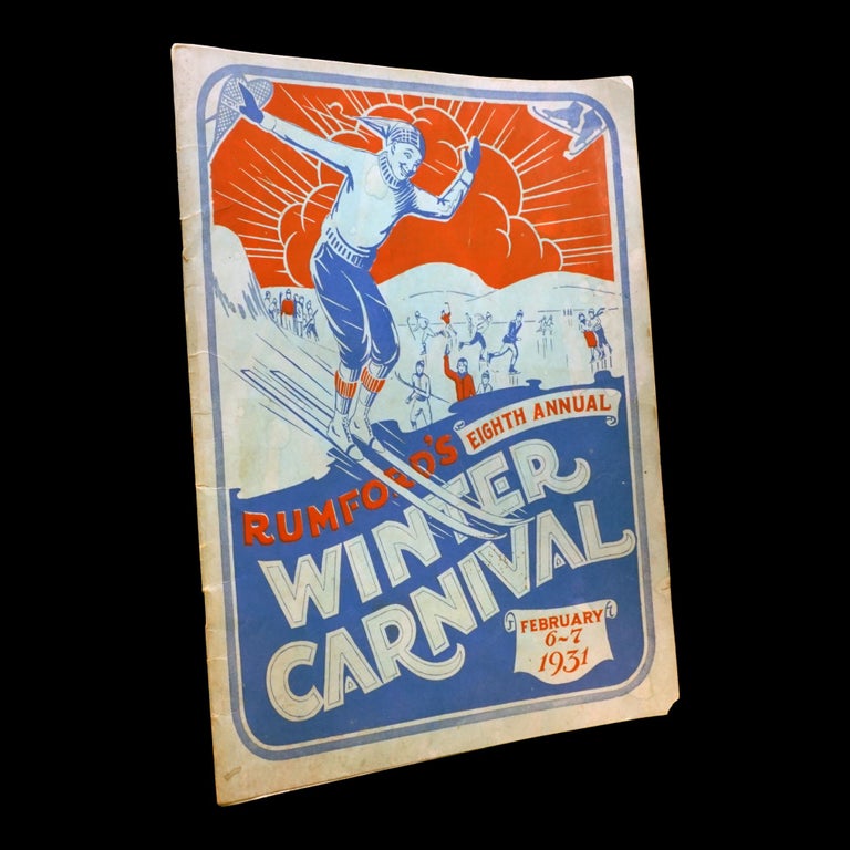Item #6105] Souvenir Program Booklet: "Rumford's Eighth Annual Winter Carnival" (February 6-7, 1931