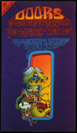Original Concert Poster: Doors, Allmen Joy, Gingerbred Blu (December 29-31, 1967