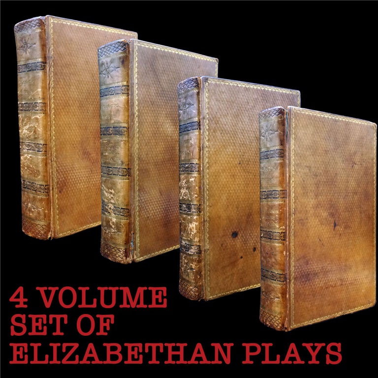 Item #6251] The Dramatic Works of Ben Jonson, and Beaumont & Fletcher (Four Volumes). Ben Jonson,...