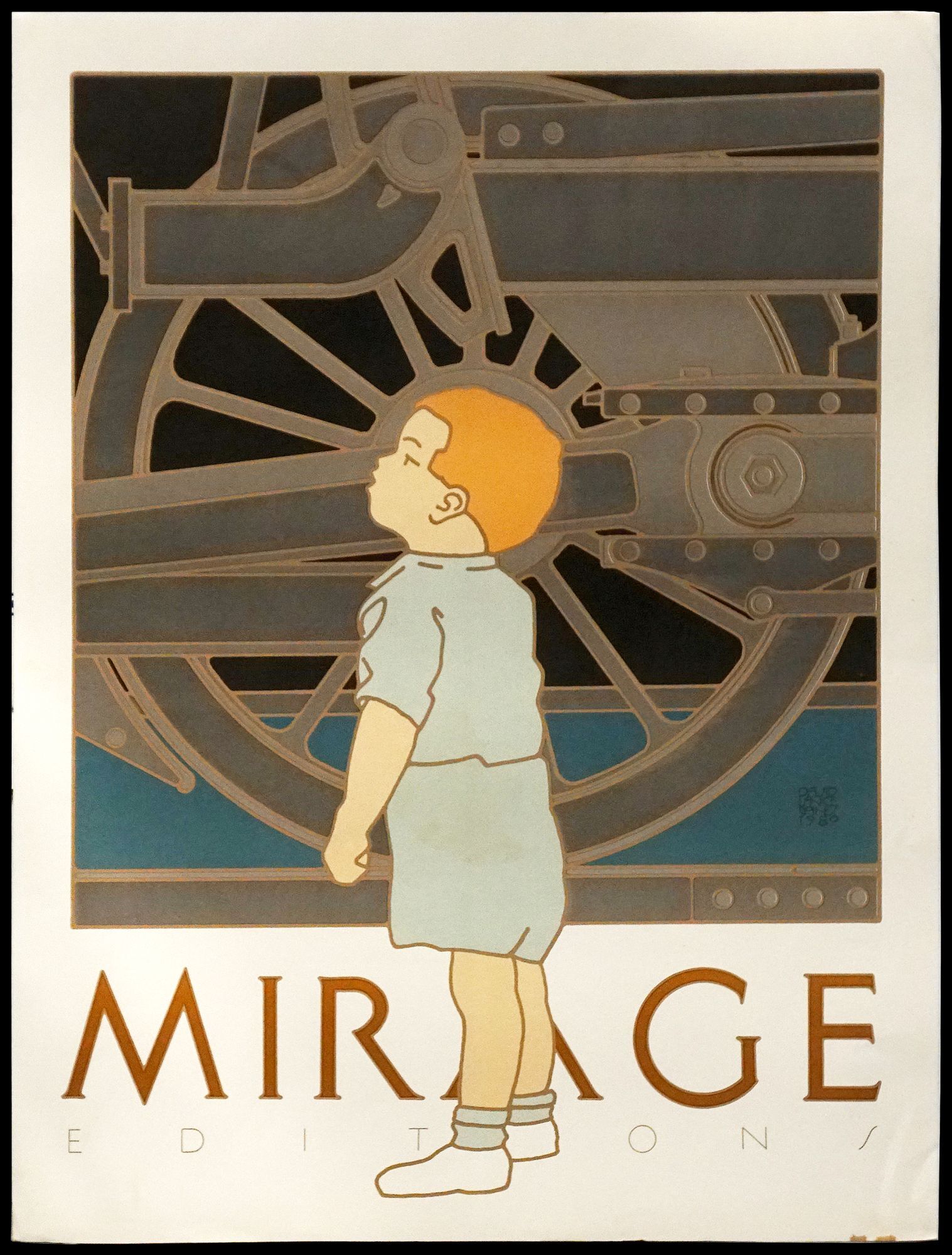 Goines Model Original Poster: Mirage Editions Goines, #88 | David Lance Goines ...
