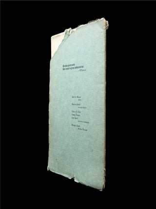 Poetry: A Magazine of Verse Vol. XXV No. II (November 1924)
