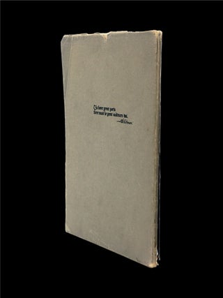 Poetry: A Magazine of Verse Vol. V No. VI (March 1915)