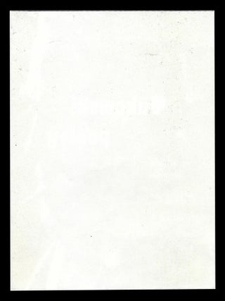 Original Event Flyer: "Bukowski Reads His Poetry" (September 14, 1973)
