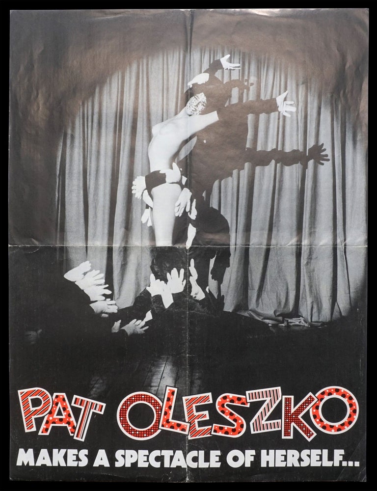 Item #7366] Original Event Poster: "The Pats to Suckcess" (Pat Oleszko Makes a...