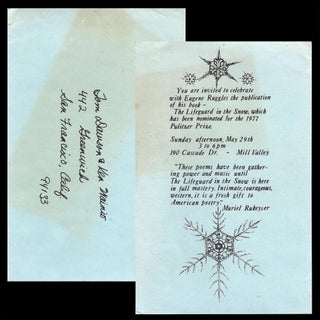 The Lifeguard in the Snow with: Ephemera