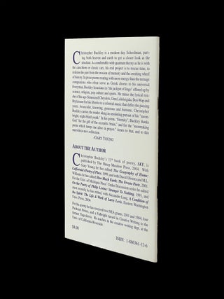 Last Days of the Hot Rod Kids: Prose Poems