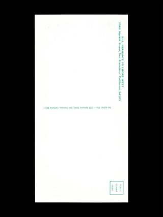 Original Concert Postcard: Albert King, It's a Beautiful Day (May 8-11, 1969)