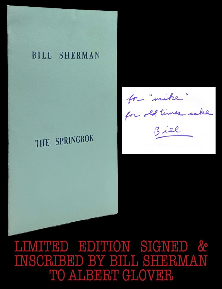 Item #8120] The Springbok (in original mailing envelope). Bill Sherman, Albert Glover