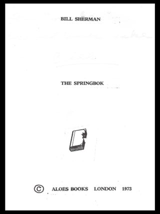 The Springbok (in original mailing envelope)