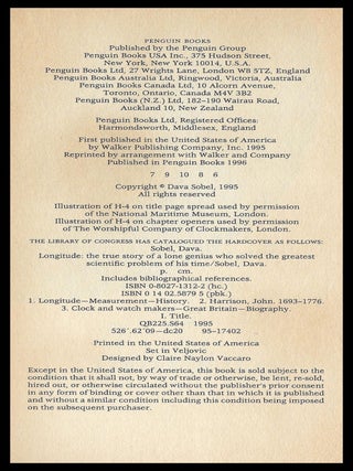 Longitude: The True Story of a Lone Genius Who Solved the Greatest Scientific Problem of His Time