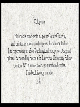 Six India Poems