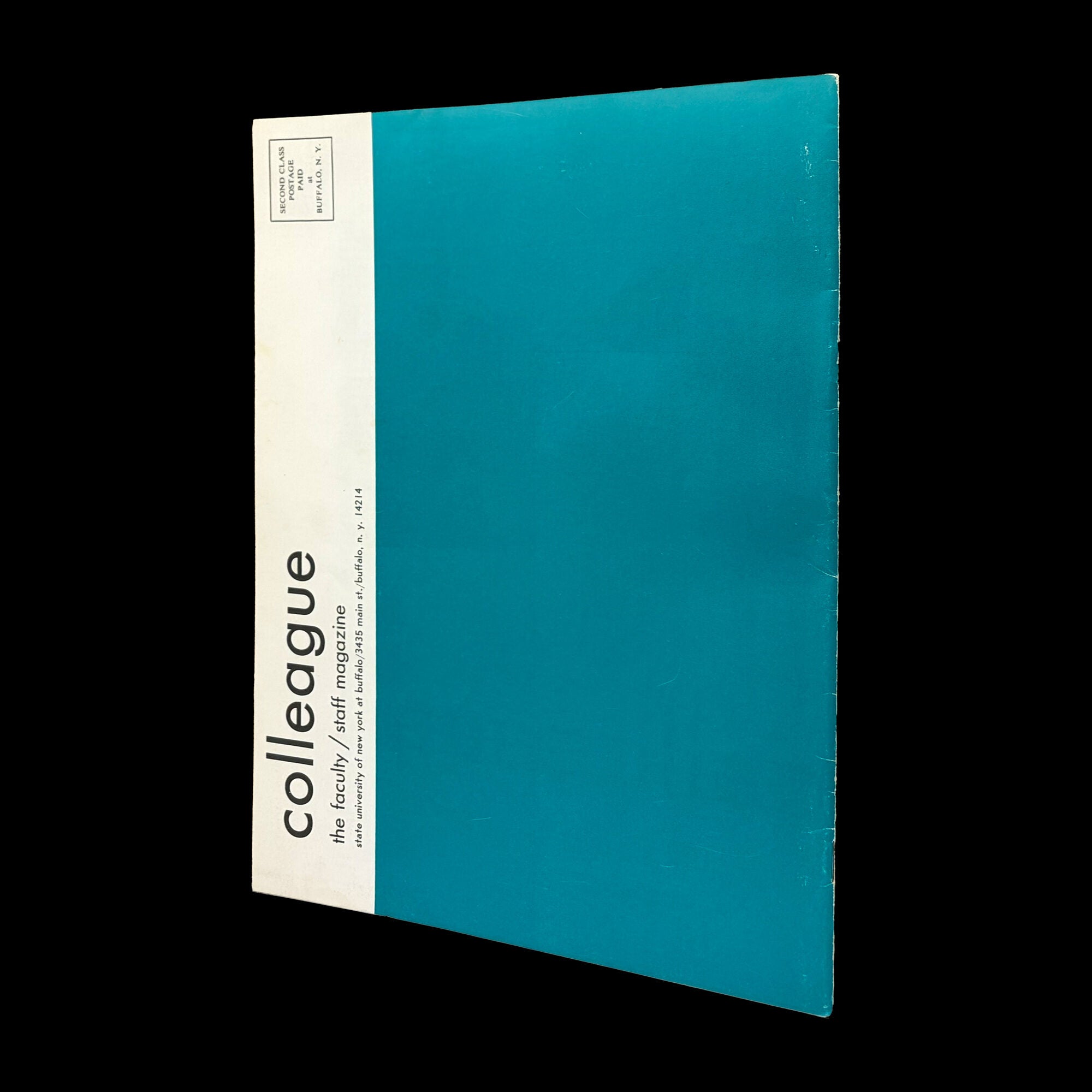 Colleague: The Faculty/Staff Magazine, SUNY Buffalo Vol. 3 No. 3 ...