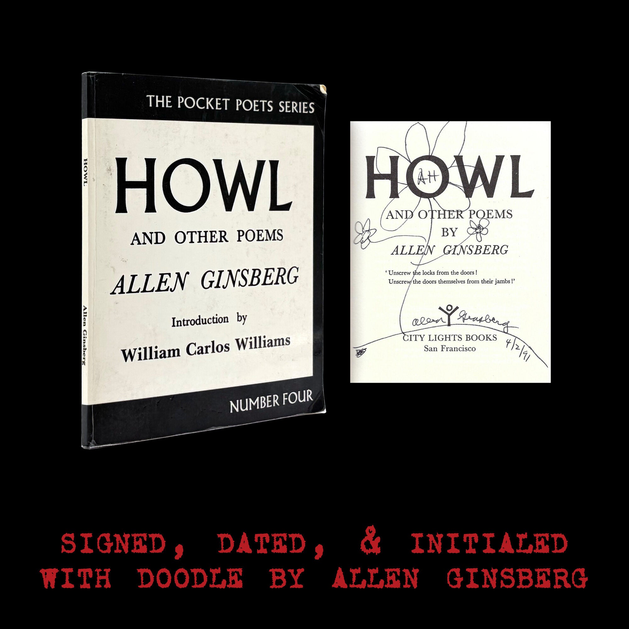 Howl Text Howl and Other Poems | Allen Ginsberg | Later Edition
