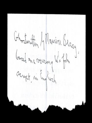 Mr. Arkadin with: Ephemera