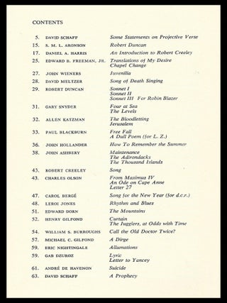 The Yale Literary Magazine Vol. CXXXI No.s 3 & 4 (New Poetry 1963 Special Issue, April 1963)