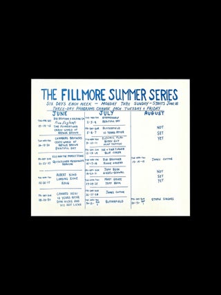 Original Concert Postcard: Big Brother & the Holding Company, The Foundations, & The Crazy World of Arthur Brown (June 13-15, 1968)