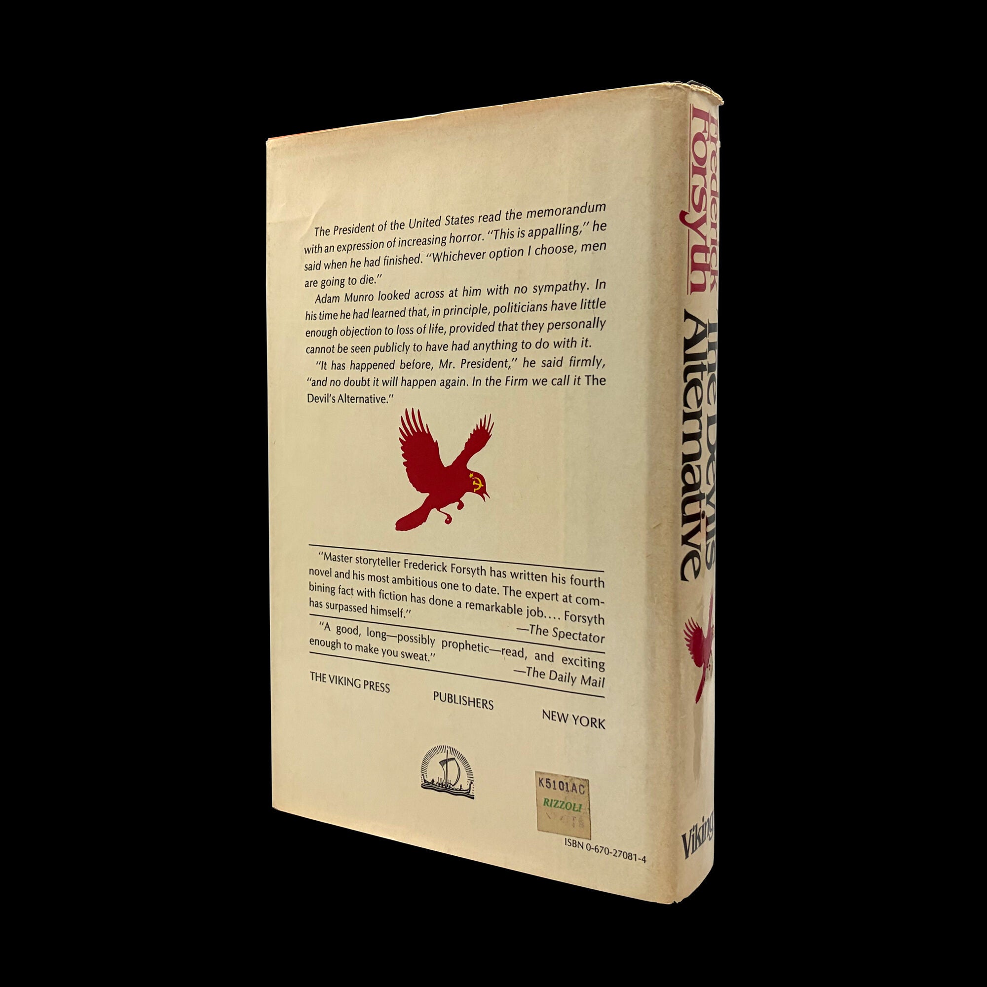 The Devil's Alternative | Frederick Forsyth | First Edition