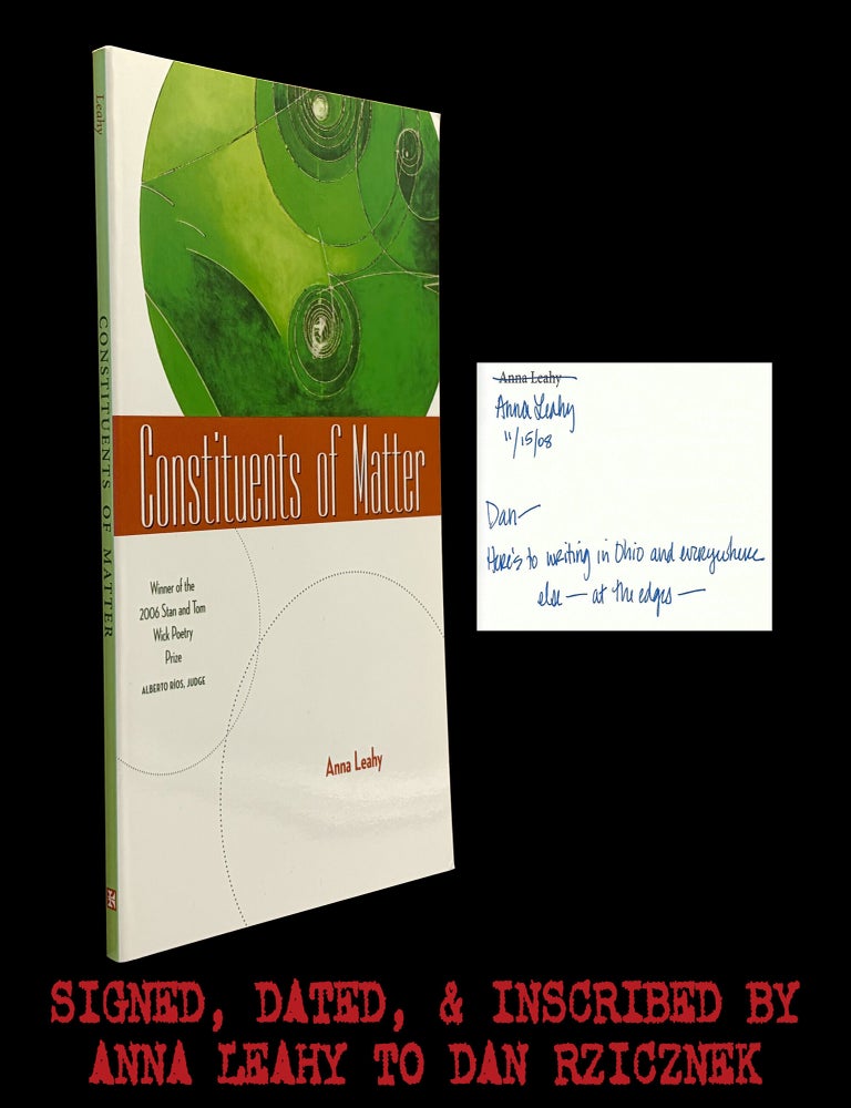 Item #8935] Constituents of Matter. Anna Leahy
