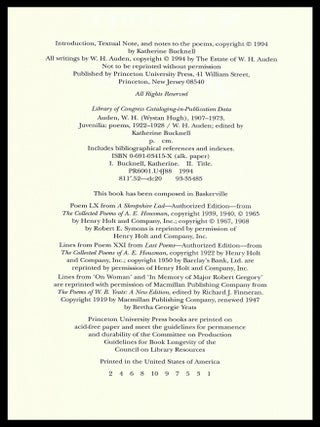 Juvenalia: Poems, 1922-1928