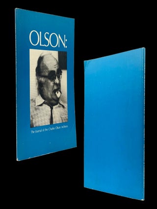 Olson: The Journal of the Charles Olson Archives No.s 1-10 (Complete Set)