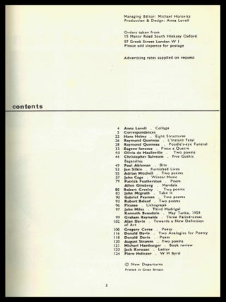 New Departures No. 2/3 (1960)