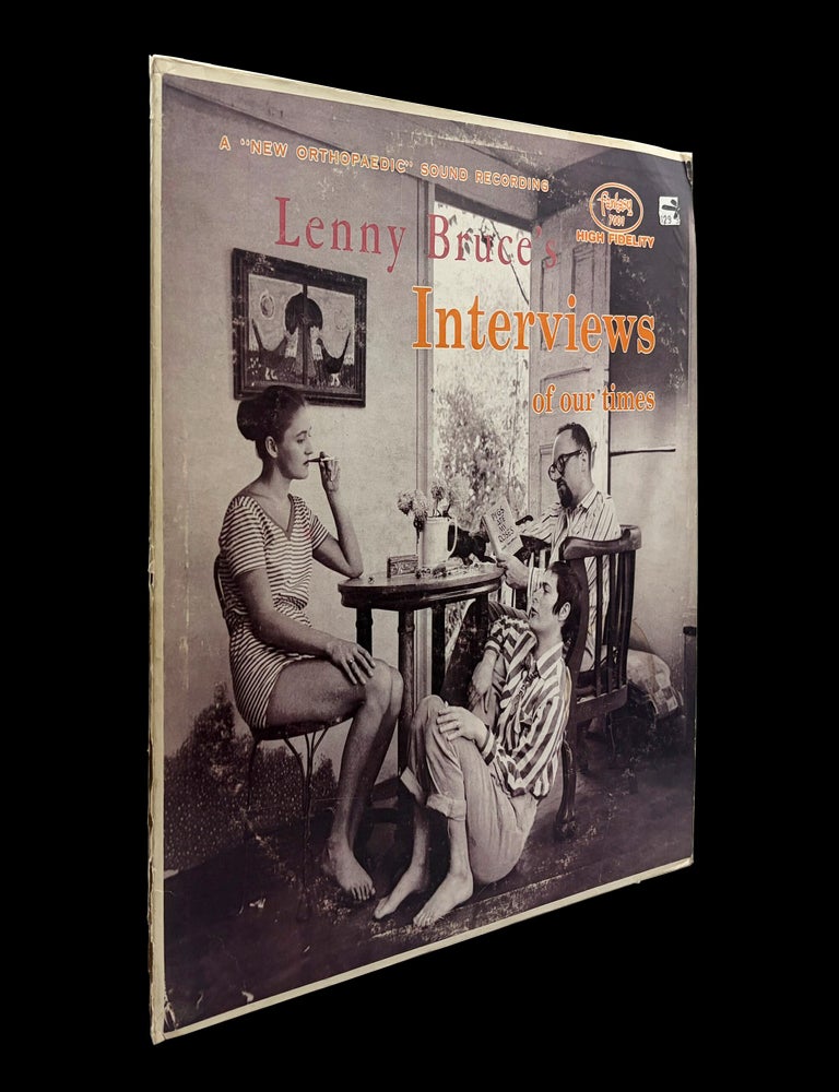 Item #9121] Lenny Bruce's Interviews of our Times. Lenny Bruce