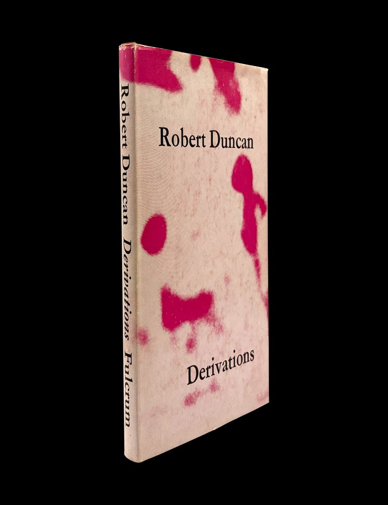 Item #9140] Derivations: Selected Poems 1950-1956. Robert Duncan