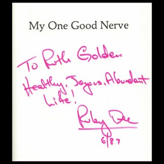 My One Good Nerve: Rhythms, Rhymes, Reasons