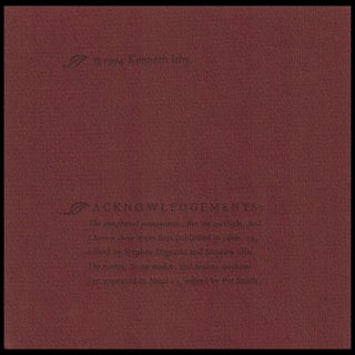 Antiphonal and Fall to Fall with: Ephemera