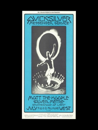Original Concert Postcard: Quicksilver Messenger Service, Mott the Hoople, Silver Metre (July...