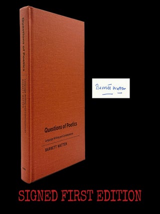 Questions of Poetics: Language Writing and Consequences