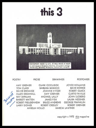 This No. 3 (Fall 1972)