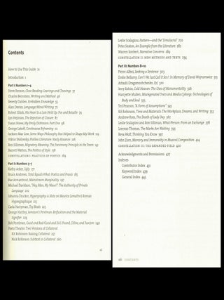 A Guide to Poetics Journal: Writing in the Expanded Field 1982-1998