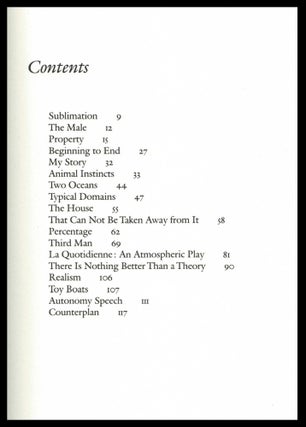 Animal Instincts: Prose, Plays, Essays