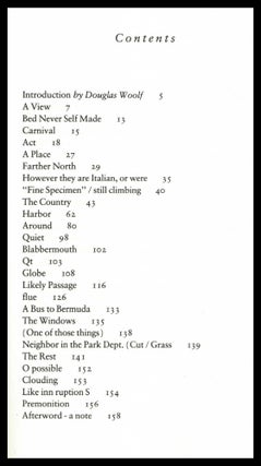 Country Harbor Quiet Act Around: Selected Prose