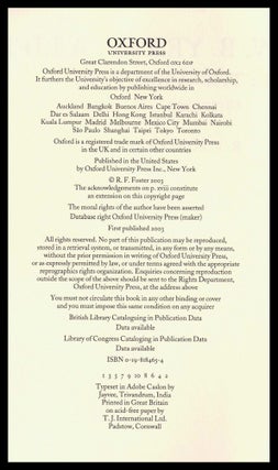 W.B. Yeats: A Life (Two Volumes) with: Ephemera
