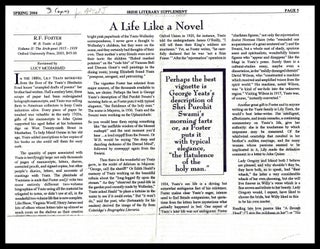 W.B. Yeats: A Life (Two Volumes) with: Ephemera