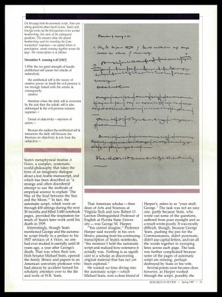 The Making of Yeats's 'A Vision': A Study of the Automatic Script (Two Volumes) with: Ephemera