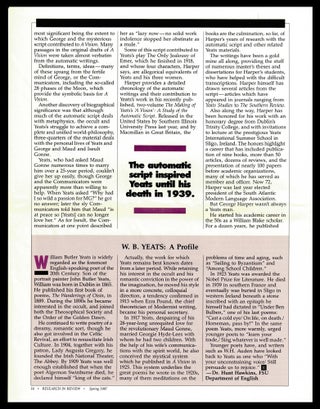 The Making of Yeats's 'A Vision': A Study of the Automatic Script (Two Volumes) with: Ephemera