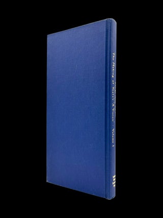 The Making of Yeats's 'A Vision': A Study of the Automatic Script (Two Volumes) with: Ephemera