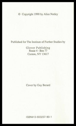 Homer's Art (A Curriculum of the Soul No. 9, 1990)