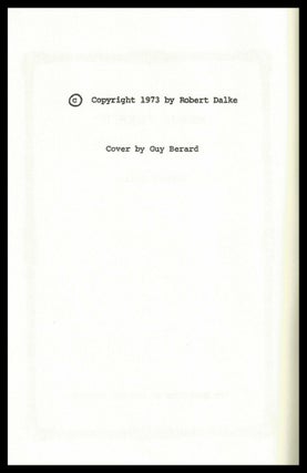 Novalis' "Subjects" (A Curriculum of the Soul No. 11, 1973)