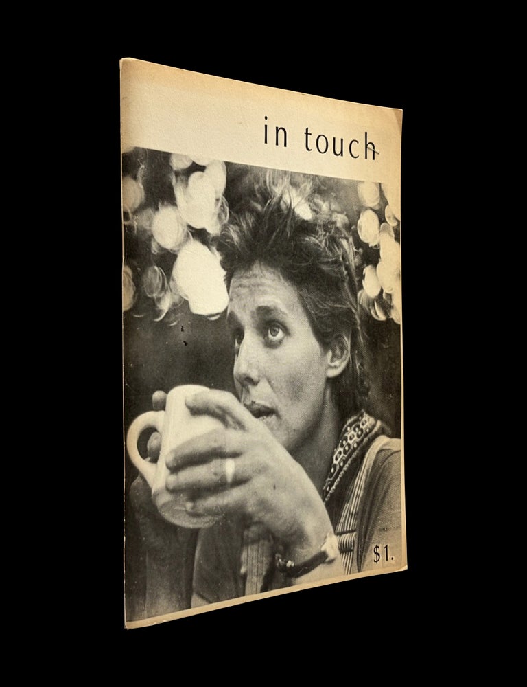 Item #9223] In Touch: Poems by Women with: Ephemera. Julie Preis