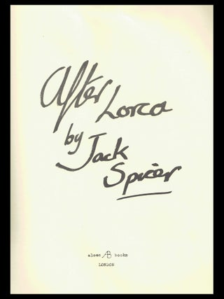 After Lorca